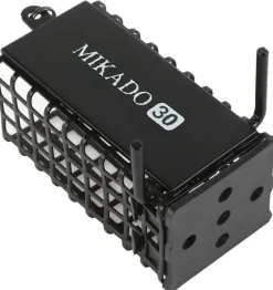 Mikado Futterkorb Eckig mit Krallen 20g Schwarz