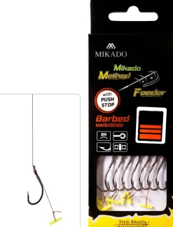 Mikado Method Feeder Rig Braid Push Stop Maruseigo #10 10cm 0,12mm
