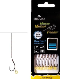 Mikado Method Feeder Rig Braid Pellet Band Maruseigo #10 10cm 0,12mm