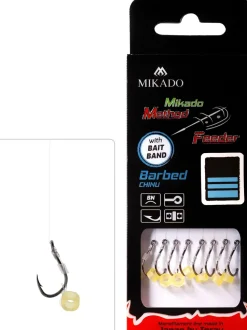 Mikado Method Feeder Rig Pellet Band Chinu #10 10cm 0,23mm