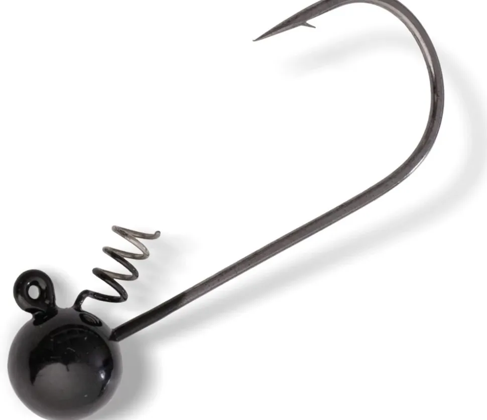 Quantum 4street Tungsten Shakedown Ball Jig Head #1/0 Schwarz 3,5g