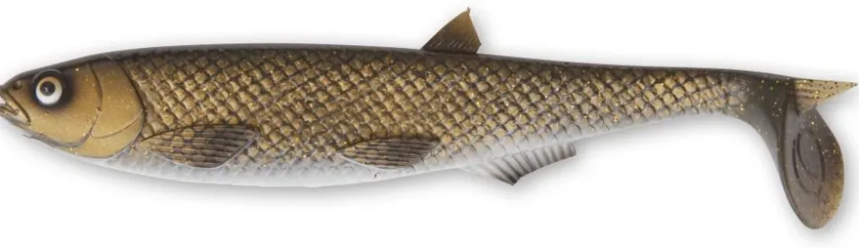 Quantum Yolo Pike Shad 18cm Motoroil Bream