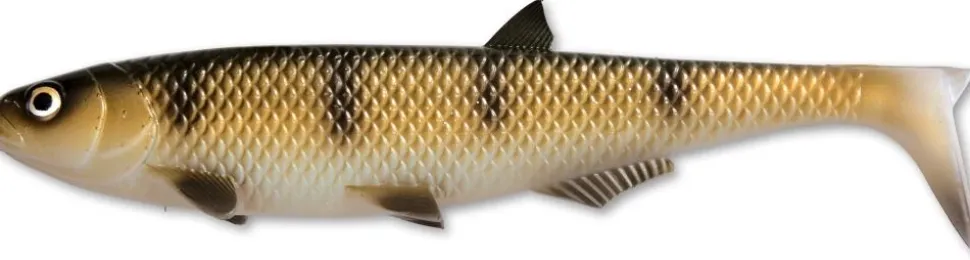 Quantum Yolo Pike Shad 18cm Motoroil Bream
