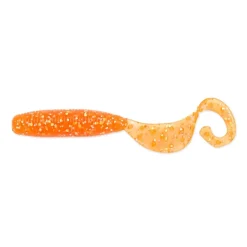 Reins Fat G-Tail Grub 3" Chika Chika Orange