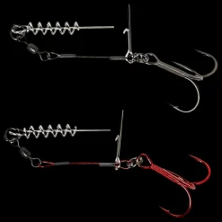 Savage Gear Carbon49 Corkscrew Stinger 1 Drilling #1