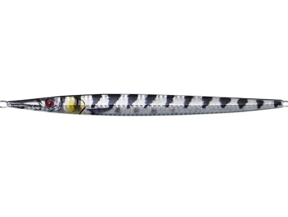 Savage Gear 3D Needle Jig 19cm 80g Glow Zebra PHP
