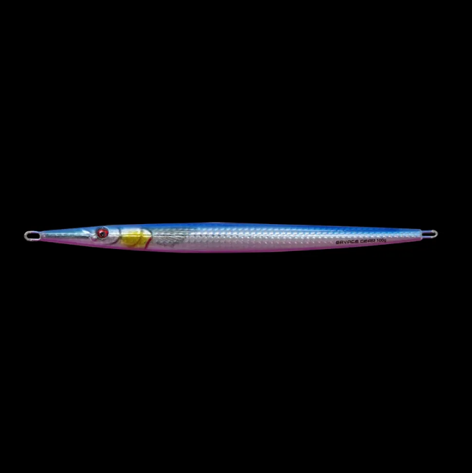 Savage Gear 3D Needle Jig 19cm 80g Glow Zebra PHP