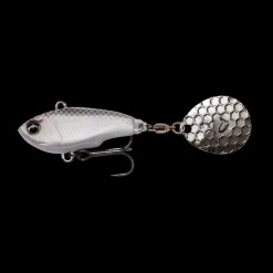 Savage Gear Fat Tail Spin 24g White Silver
