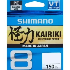 Shimano Kairiki 8 150m Steel Gray 0,19mm 12kg