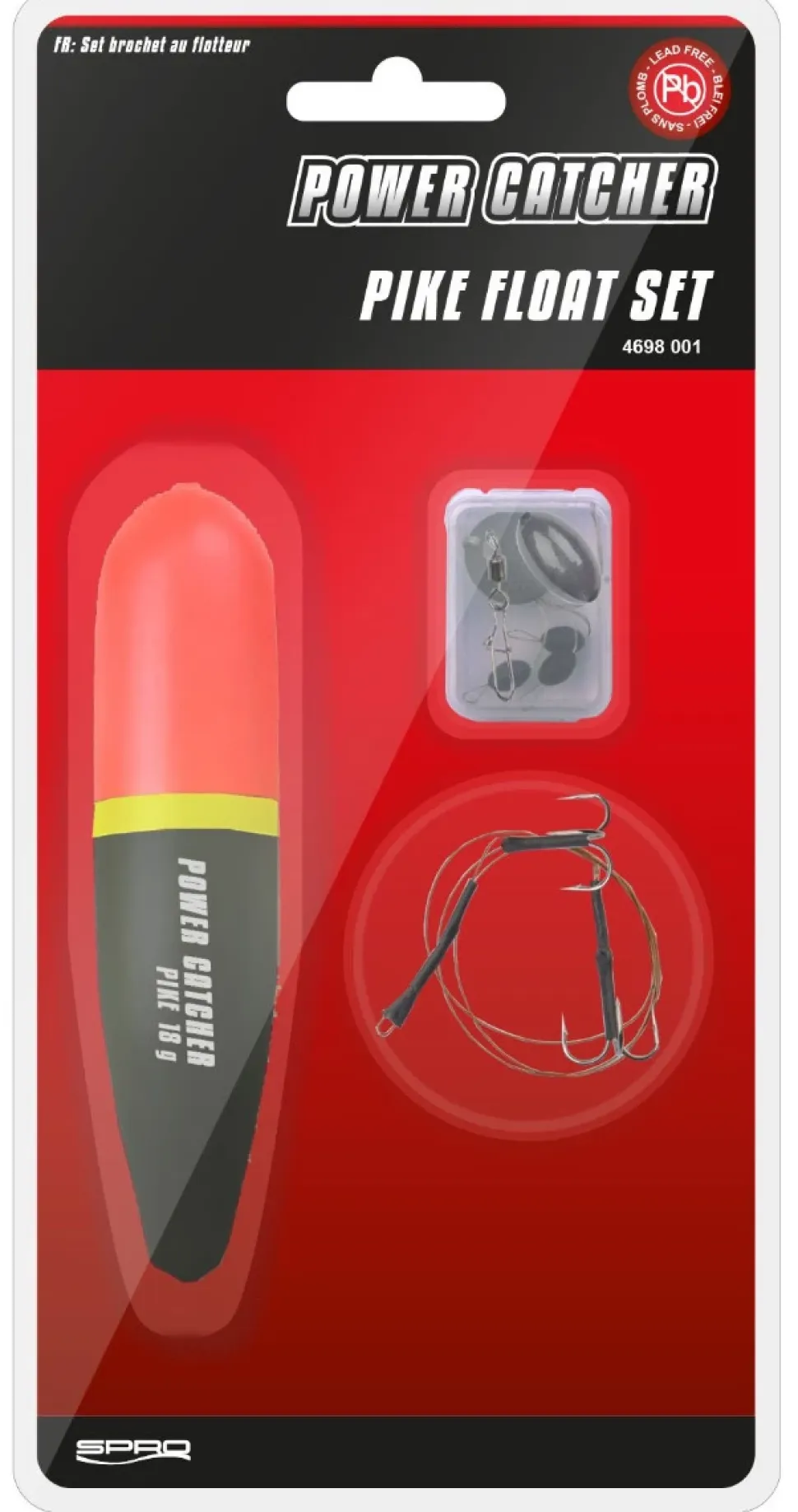 Spro Power Catcher Float Set Köderfischmontage - Set - Hecht