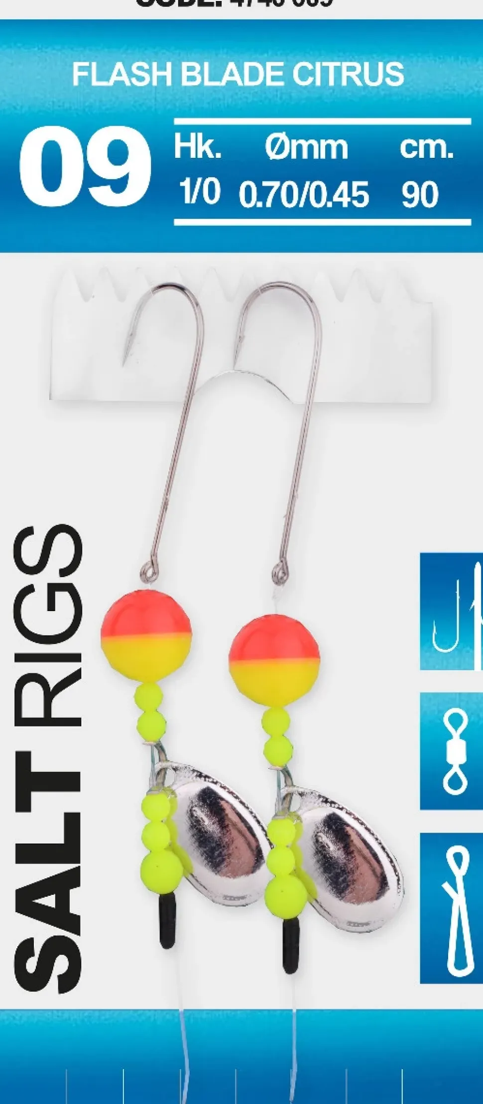 Spro Salt Rig 09 2 90cm Citrus