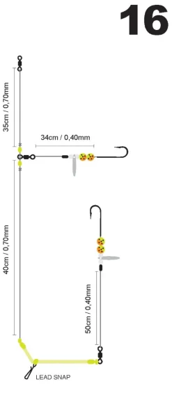 Spro Salt Rig 16 2 75cm Kiwi