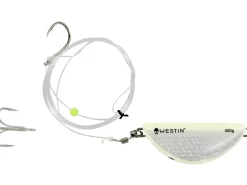 Westin Halibut Anti Twist Rig 450g 2 #3/0 190cm Orange Flash