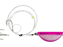 Westin Halibut Anti Twist Rig 450g 2 #3/0 190cm Orange Flash