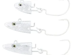 Westin Magic Minnow Weedless Jig Spare Head 22g For Body 12cm #2/0 2Stk. Silver