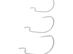 Westin Magic Minnow Weedless Jig Widegap Hook #1 5Stk. Silver