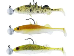 Westin Stanley The Stickleback Shadtail R 'N R 3Stk. 5,5cm Dark Water Mix 10
