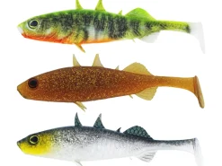 Westin Stanley The Stickleback Shadtail 3Stk. 7,5cm Baitfish Glitter