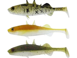 Westin Stanley The Stickleback Shadtail 3Stk. 7,5cm Baitfish Glitter