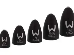 Westin Tungsten Bullet Weights Matte Black 3,5g