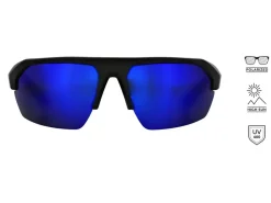 Westin W6 Sport 25 Matte Black/Blue Lens