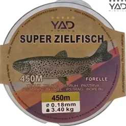 YAD Super Zielfisch Forelle 450m 0,18mm clear