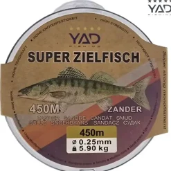 YAD Super Zielfisch Zander 450m 0,25mm