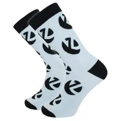 Zeck White Socks ZECK #41-46 White