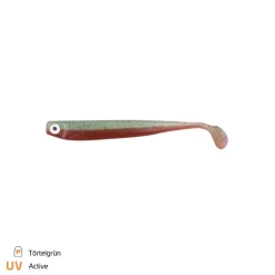Zeck Zander Gummi von S. Hänel 12cm Törtelgrün