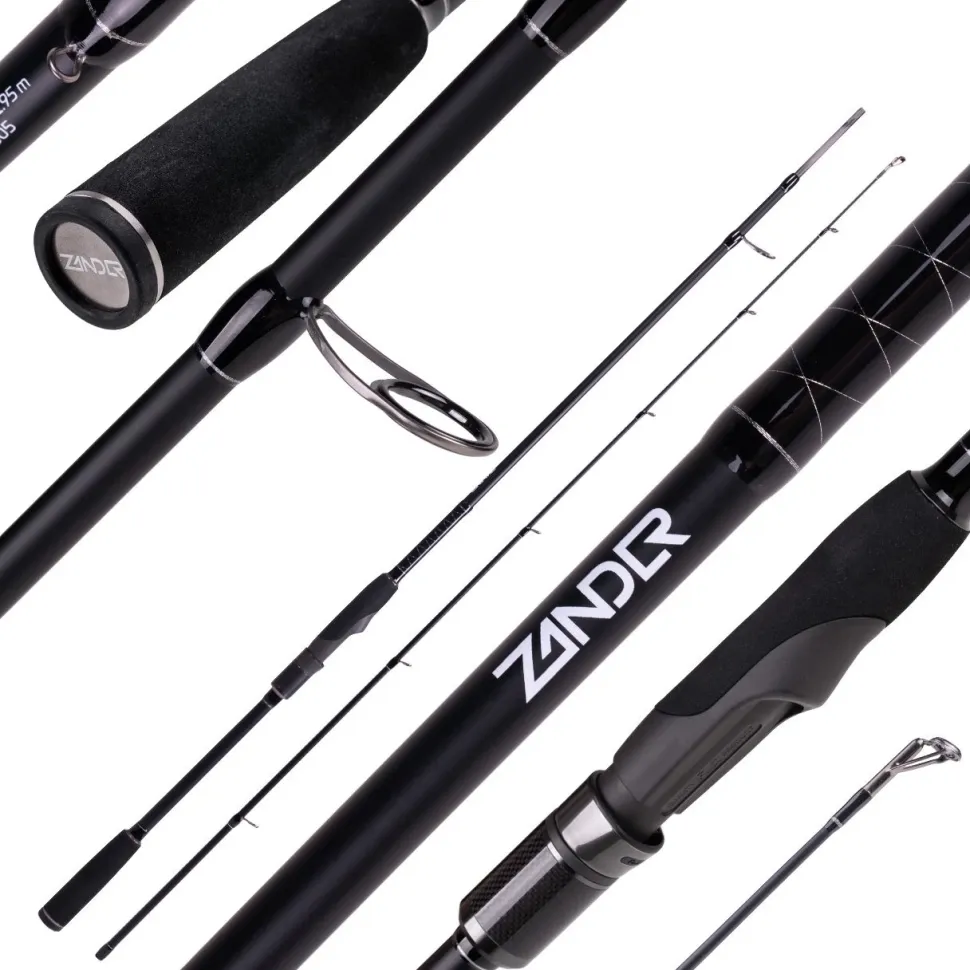 Zeck Zander Vertikal Wumme S. Hänel 1,95m 15-90g